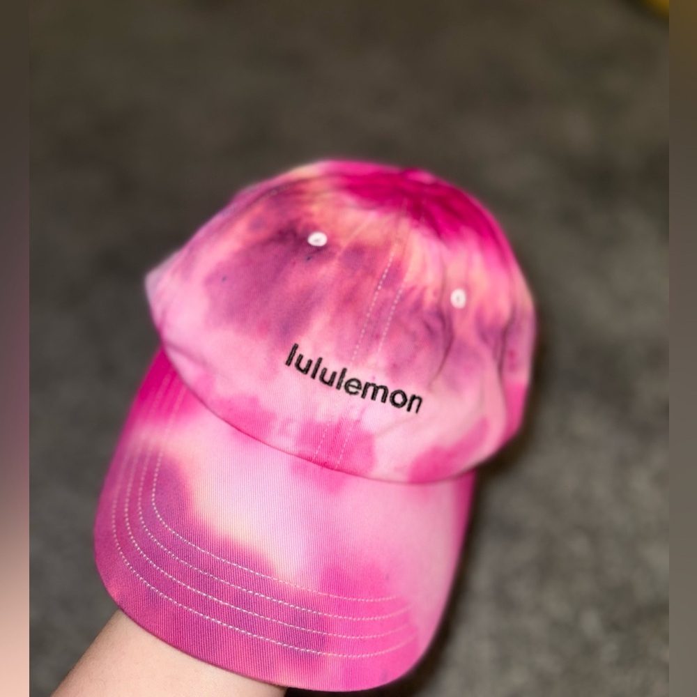 Women’s Lululemon Hand Tie Dyed Classic Ball Cap Hat Adjustable Strap O/S - Picture 3 of 13